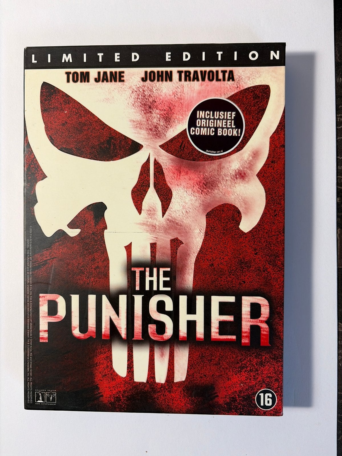 The Punisher Limited Edition Blu-Ray met comic book, Engels, Vanaf 16 jaar, Speciale editie, Nederlands