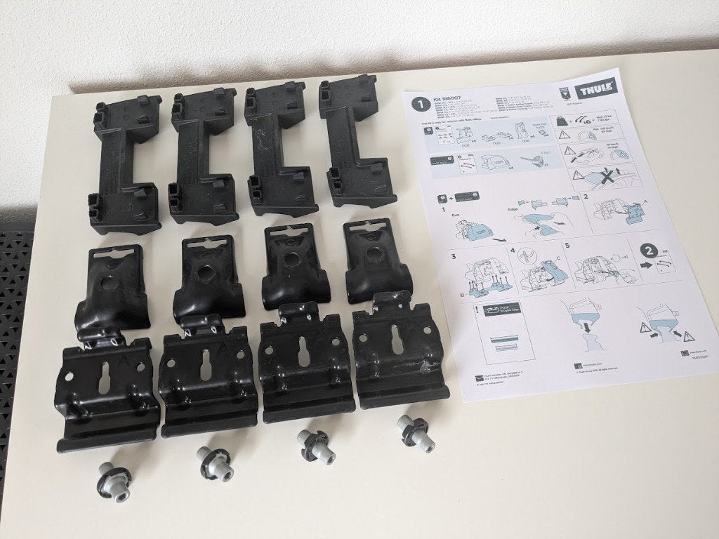 Thule kit 186007, Ophalen of Verzenden, Gebruikt
