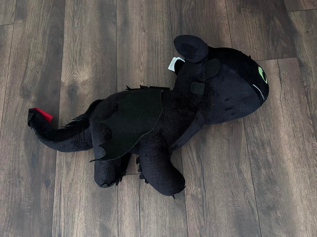 XXL Toothless/Tandloos knuffel van Hoe tem je een draak, Ophalen, Zo goed als nieuw, Overige typen