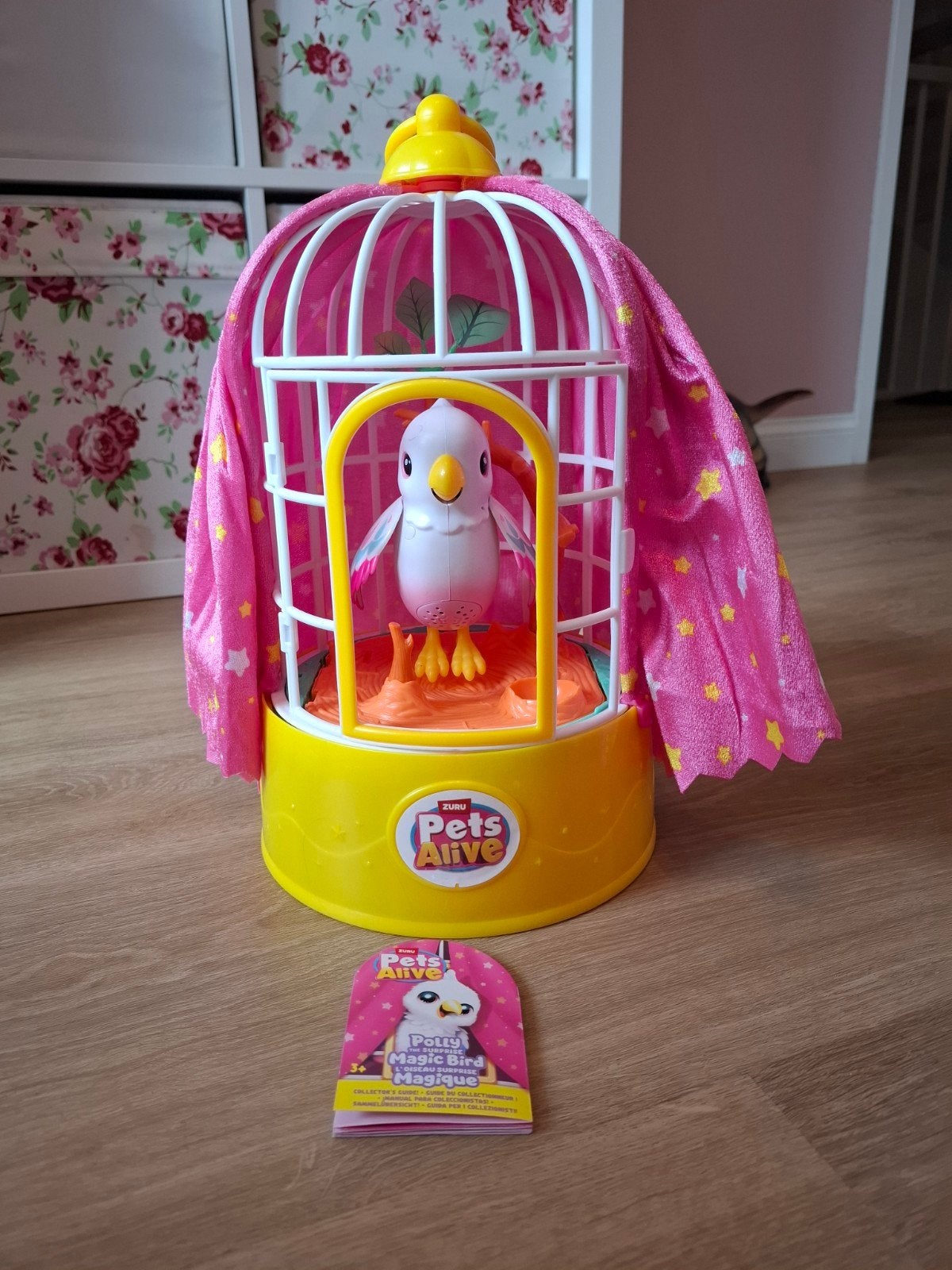 Zuru Pets Alive Poopy Magic Bird in kooi - Eitje ontbreekt, Ophalen of Verzenden, Gebruikt, Meisje