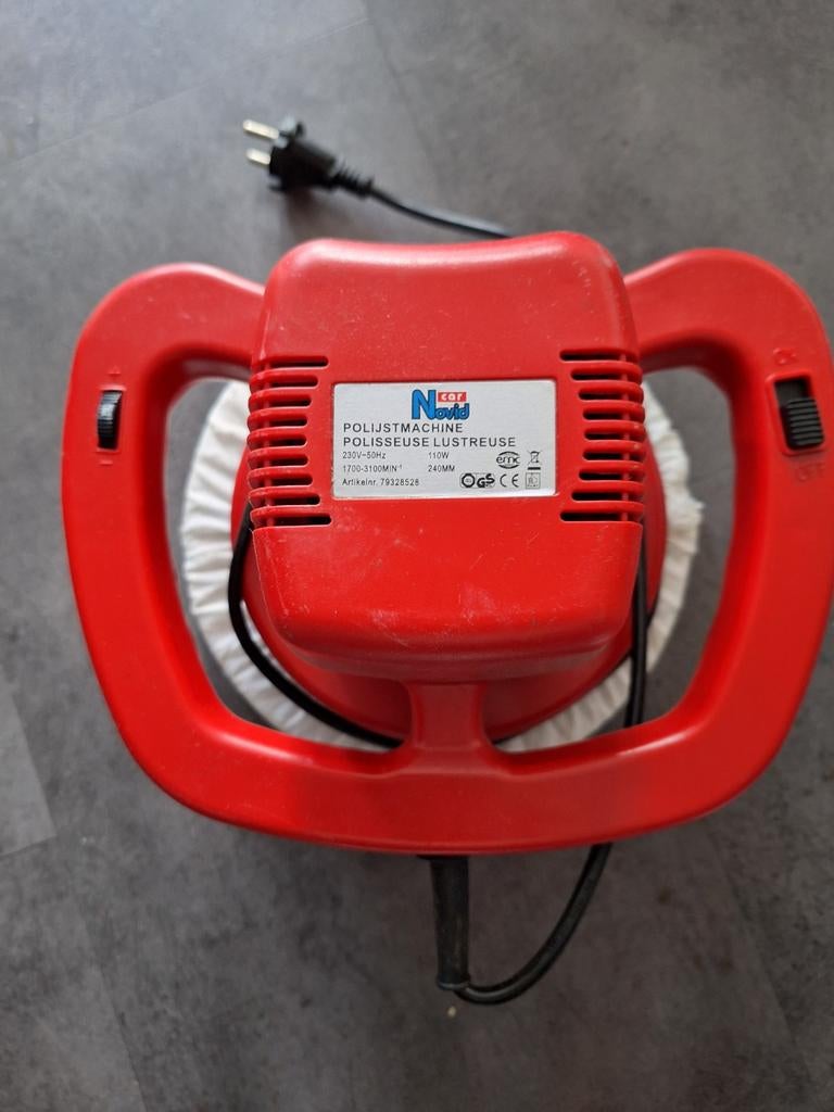 Novid Polijstmachine - Auto Polijster, Auto diversen, Ophalen of Verzenden, Gebruikt