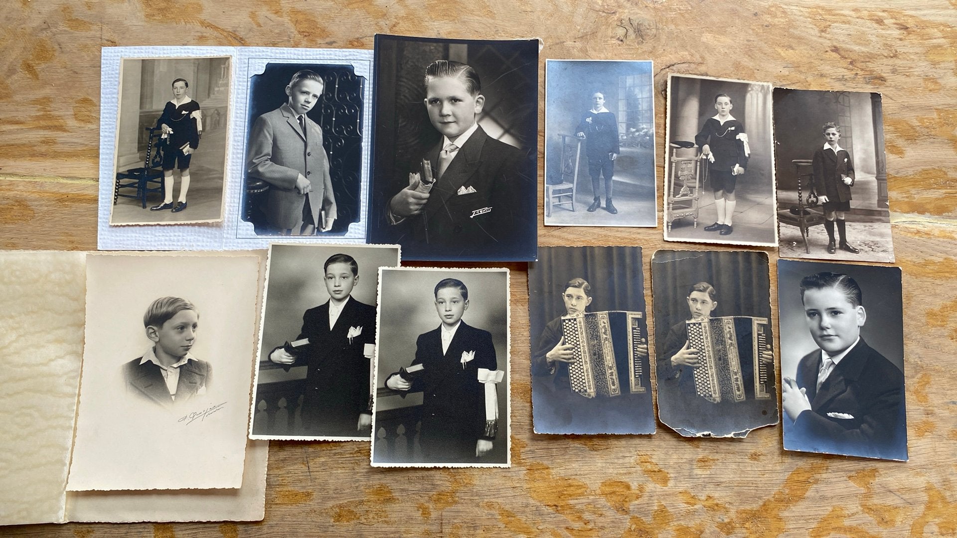 Oude jongensfoto’s, Antiek en Kunst, Curiosa en Brocante, Ophalen of Verzenden