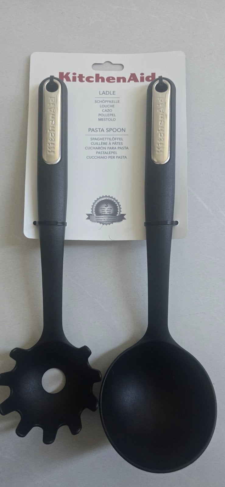 KitchenAid Opscheplepel en Spaghettilepel - Nieuw, Overige typen, Kunststof, Nieuw, Ophalen of Verzenden