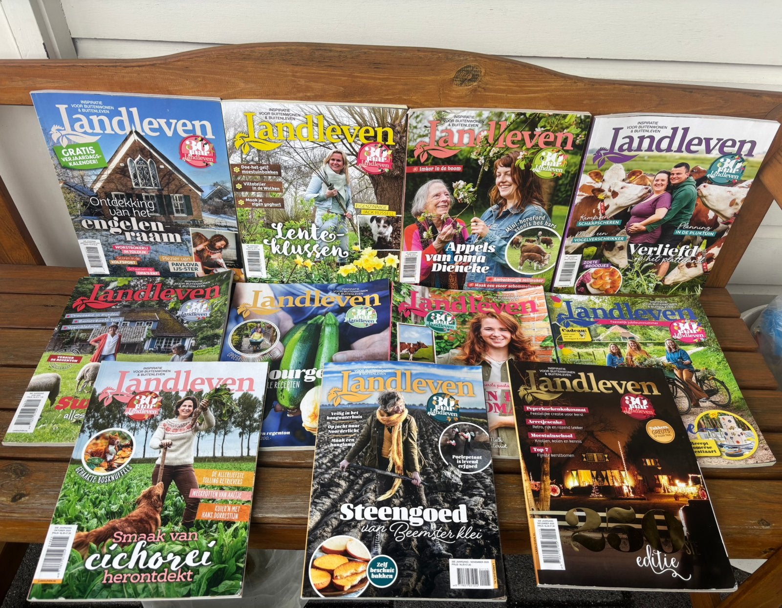 Complete jaargang 2025 Landleven megazine tijdschrift, Ophalen of Verzenden, Zo goed als nieuw