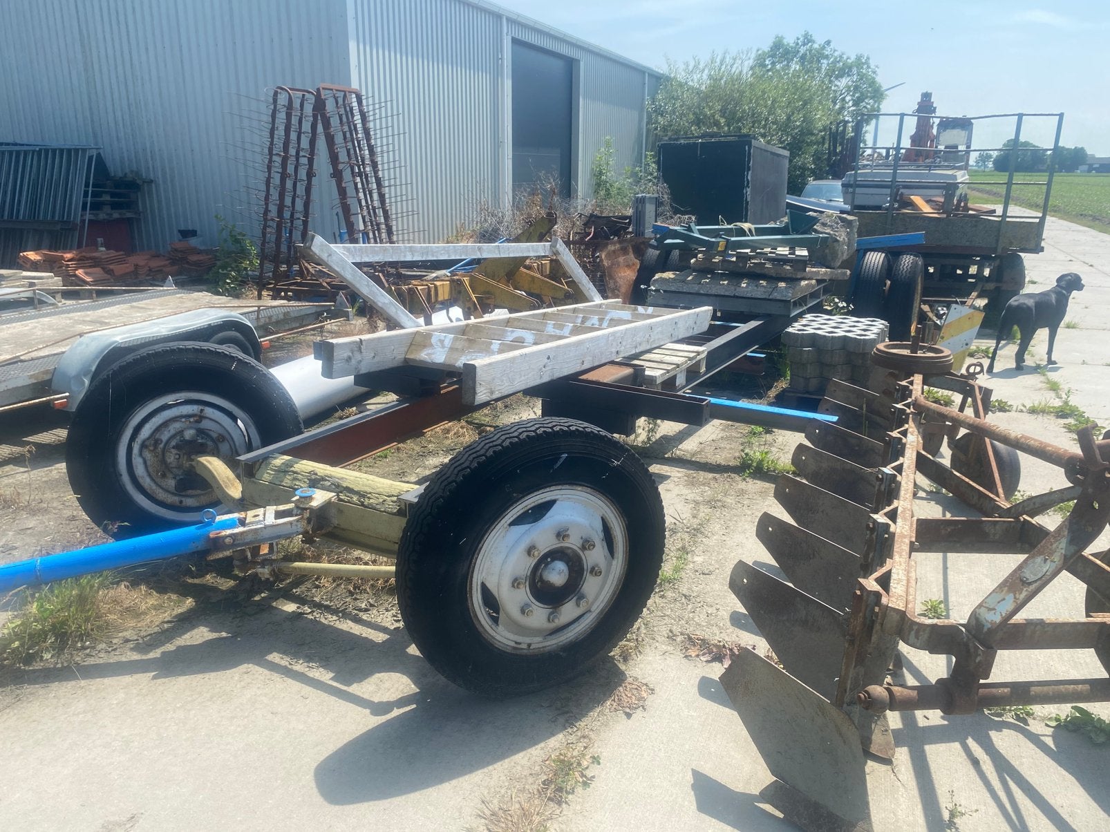 Trailer , Boot transport trailer , plus trap, Ophalen, Zo goed als nieuw, Minder dan 6 meter, Overige typen
