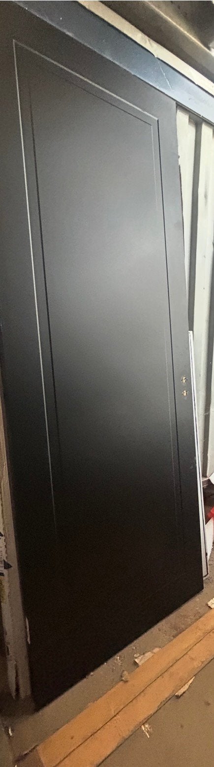 Masieve stompe deur, Ophalen, Zo goed als nieuw, Binnendeur, 200 tot 215 cm