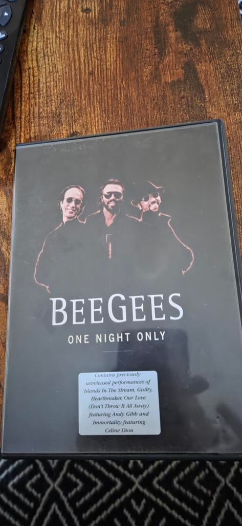 Bee Gees - One Night Only DVD - Concertregistratie, Alle leeftijden, Ophalen of Verzenden, Zo goed als nieuw, Muziek en Concerten
