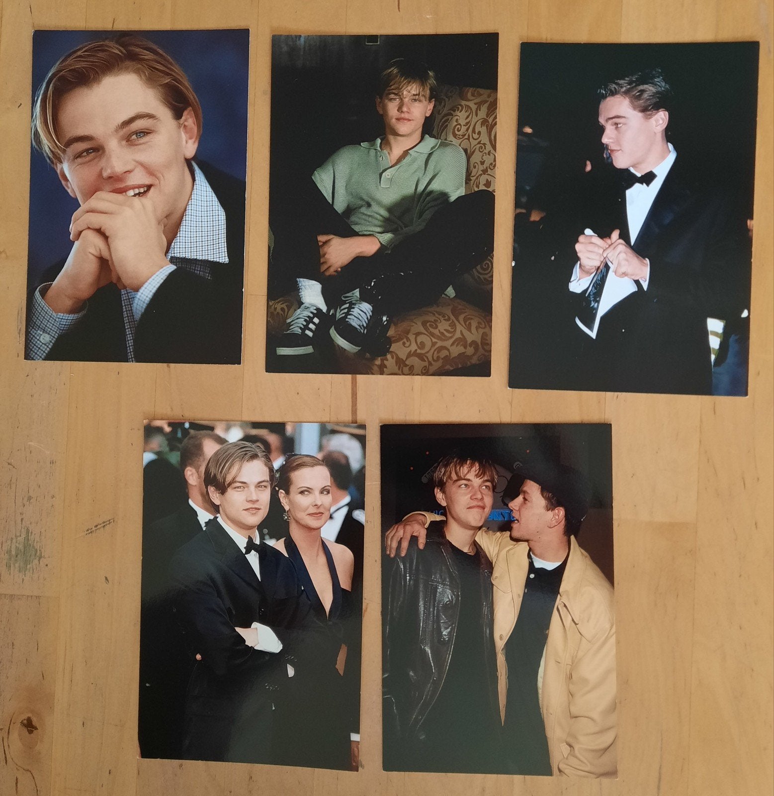 LEONARDO DI CAPRIO - FOTO KAARTEN, Ophalen of Verzenden, Foto of Kaart