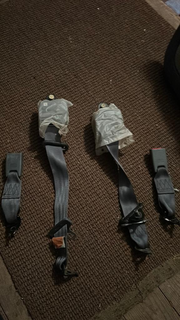 Gordels met gordelslot L en R achter Honda Civic EG hatch, Ophalen of Verzenden
