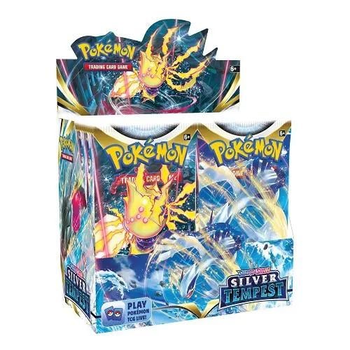 Pokémon Silver Tempest sealed booster box, Ophalen of Verzenden, Nieuw, Boosterbox, Foil