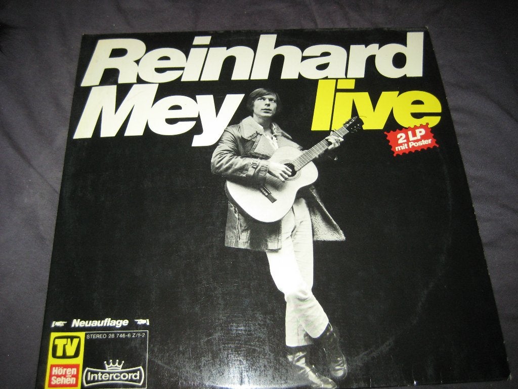 2 LPs, Reinhard Mey: Live, Ophalen of Verzenden, Zo goed als nieuw, LP