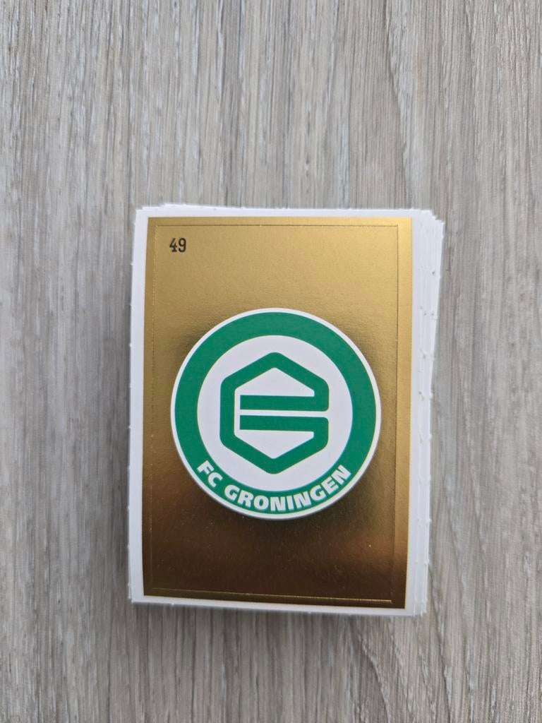 Plus Voetbal Stickers FC Groningen, Ophalen of Verzenden, Nieuw, Overige binnenlandse clubs, Poster, Plaatje of Sticker