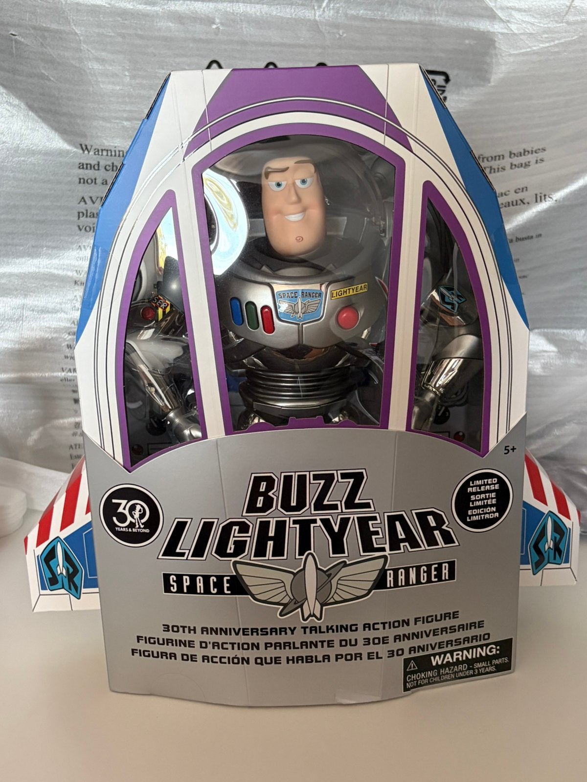 Buzz lightyear 30 year limited edition, Verzamelen, Ophalen of Verzenden, Overige figuren, Zo goed als nieuw, Beeldje of Figuurtje