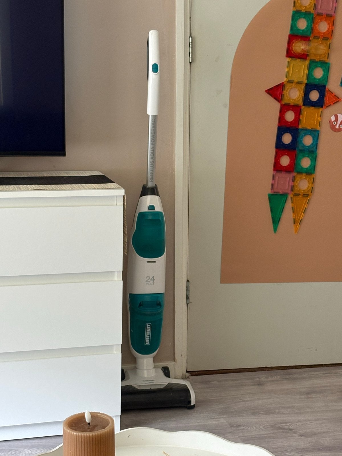 Leifheit Regulus Aqua PowerVac 2-in-1 steelstofzuiger, Ophalen, Overige merken, Gebruikt, Draadloos