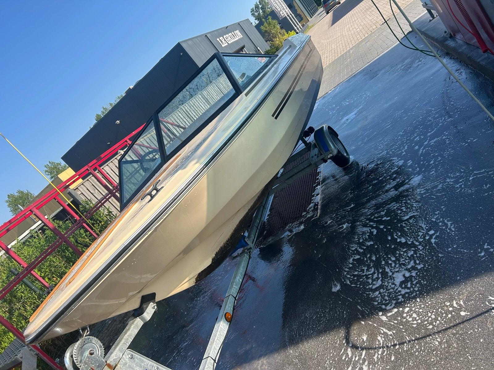 Beekman 450 Speedboot met Suzuki 65 PK buitenboordmotor, Watersport en Boten, Gebruikt, Buitenboordmotor, Beekman, Trailer