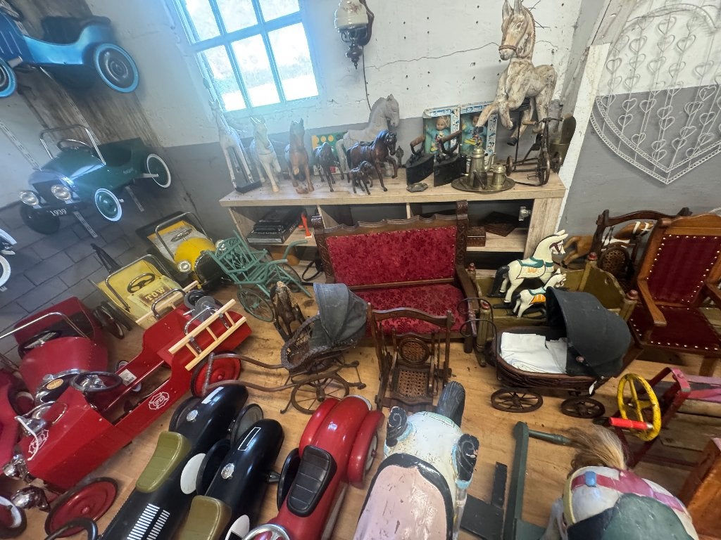 antiek   poppenspeelgoed, Ophalen of Verzenden, Gebruikt, Babypop