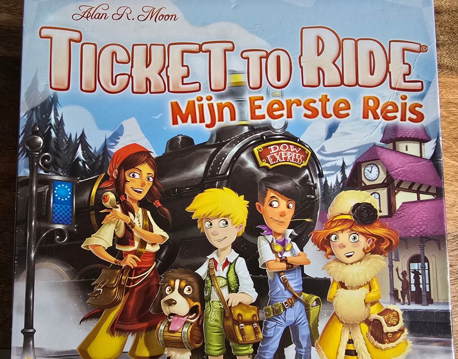 Nieuw Familiespel Ticket to Ride: Mijn Eerste Reis, Drie of vier spelers, Ophalen of Verzenden, Nieuw, Days of Wonder