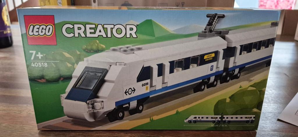Lego Creator 40518 Hogesnelheidstrein - Nieuw in doos, Lego, Nieuw, Ophalen of Verzenden, Ongeopend/sealed
