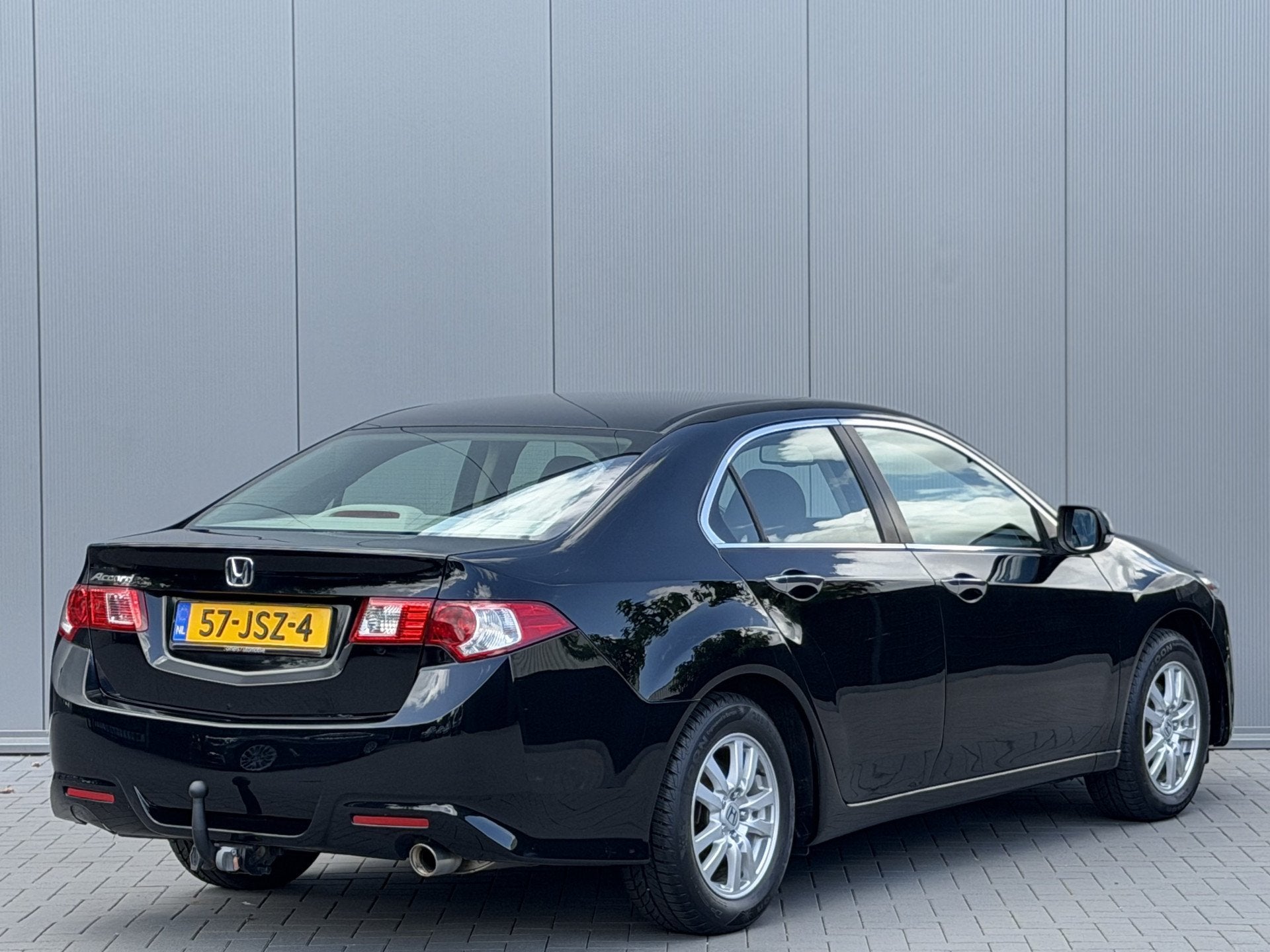 Honda Accord 2.0i Elegance Automaat | Stoelverwarming | Afn., Auto's, Euro 5, Stof, Gebruikt, Zwart