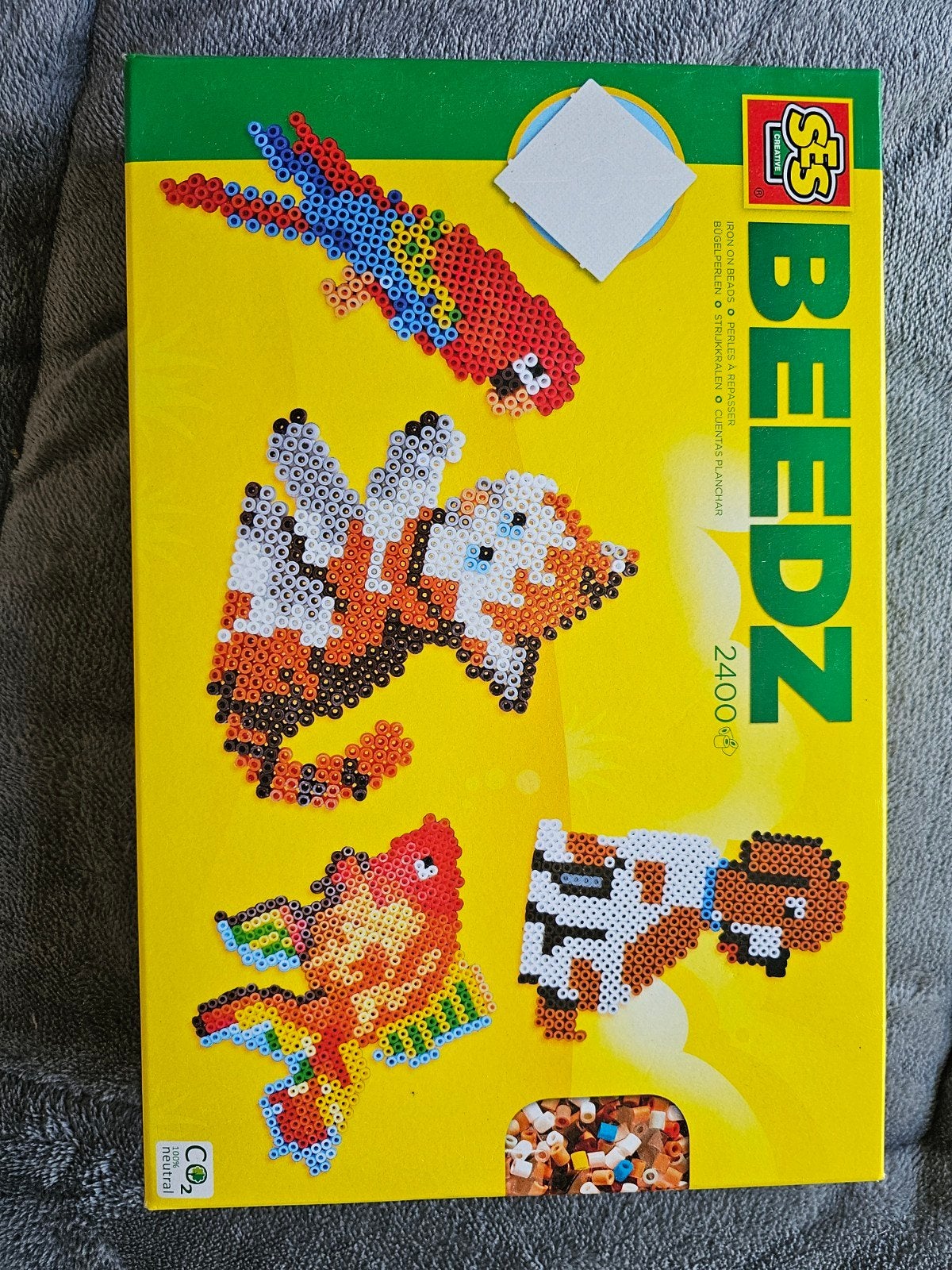 SES Creative Beedz Strijkkralen Set - 2400 kralen, Ophalen, Zo goed als nieuw, Knutselen