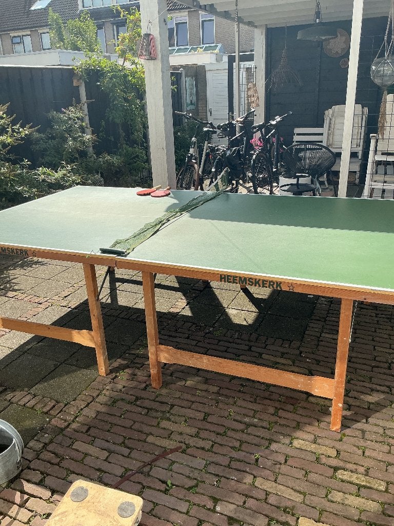 Tafeltennistafel, Ophalen, Gebruikt, Tafel Indoor, Inklapbaar