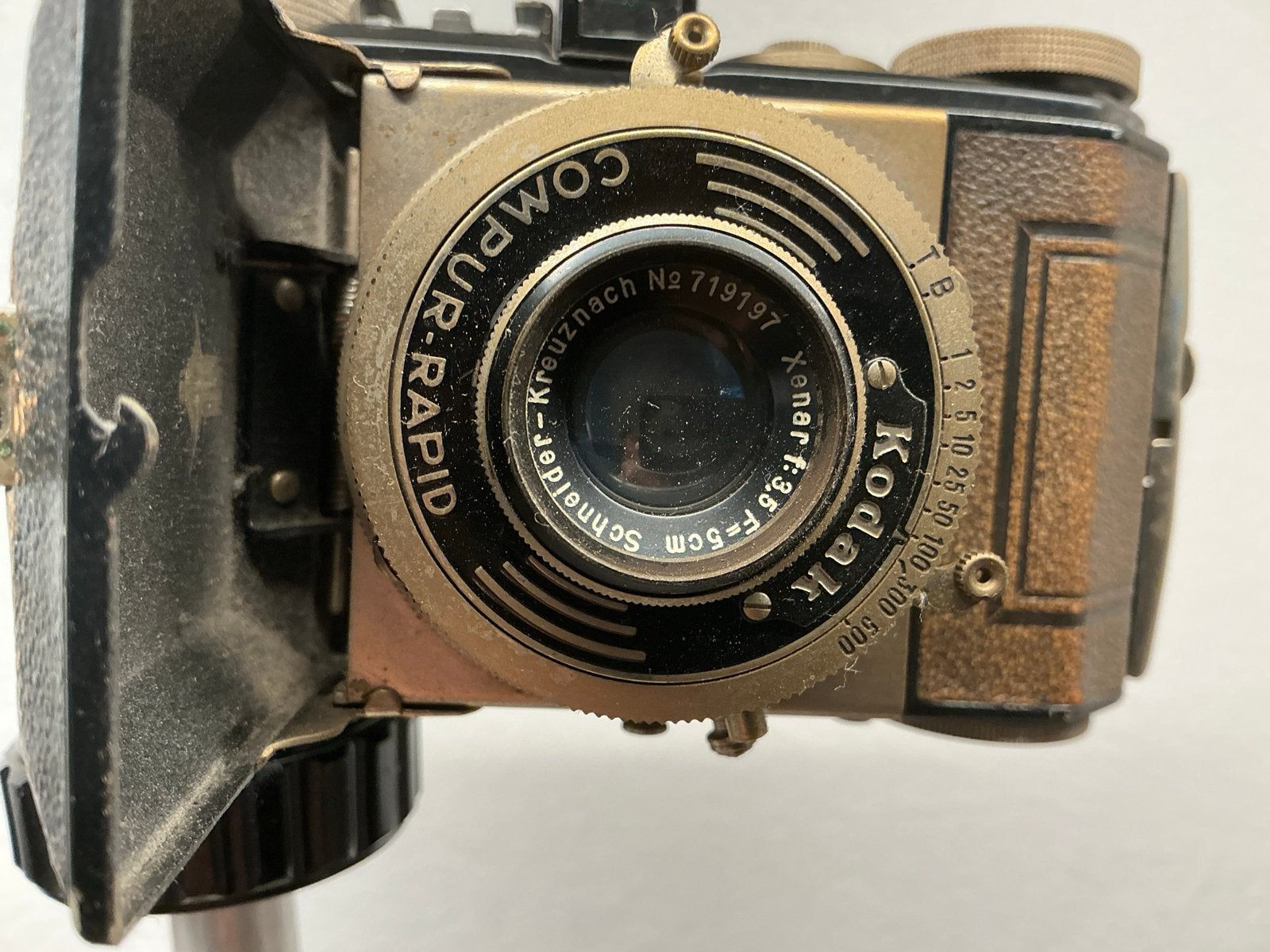 Vintage Kodak Retina I (type 118) met Compur-Rapid sluiter, Audio, Tv en Foto, Fotocamera's Analoog, Ophalen, Gebruikt, Compact