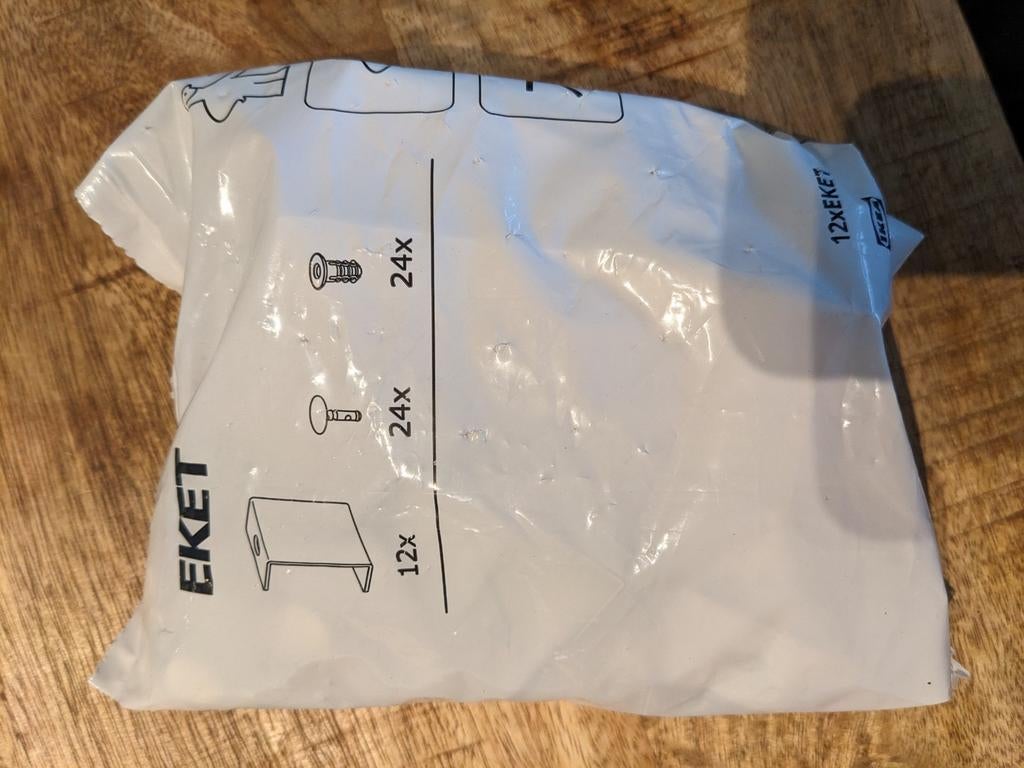 Eket verbindingsbeslag IKEA, Doe-het-zelf en Verbouw, IJzerwaren en Bevestigingsmiddelen, Ophalen