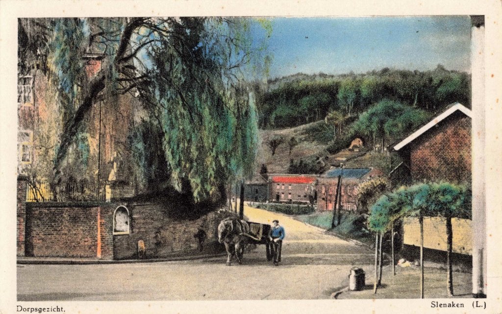 Slenaken Dorpsgezicht M8280, Ophalen, 1940 tot 1960, Ongelopen, Limburg