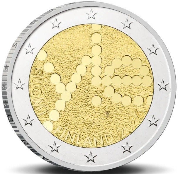 FINLAND ALLE JAREN SPECIALE 2 EURO MUNTEN BIJ JOHN, Verzenden, Finland, 2 euro
