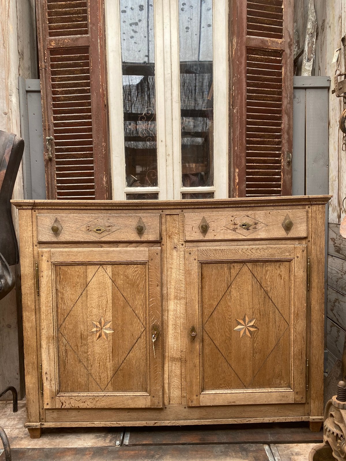 Frans Ardens eiken kast dressoir, Antiek en Kunst, Ophalen