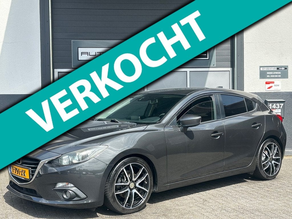 Mazda 3 2.0 120pk TS | Center-line |CAMERA | NAVI | stoelver, Auto's, Mazda, Voorwielaandrijving, Stof, Gebruikt, 4 cilinders
