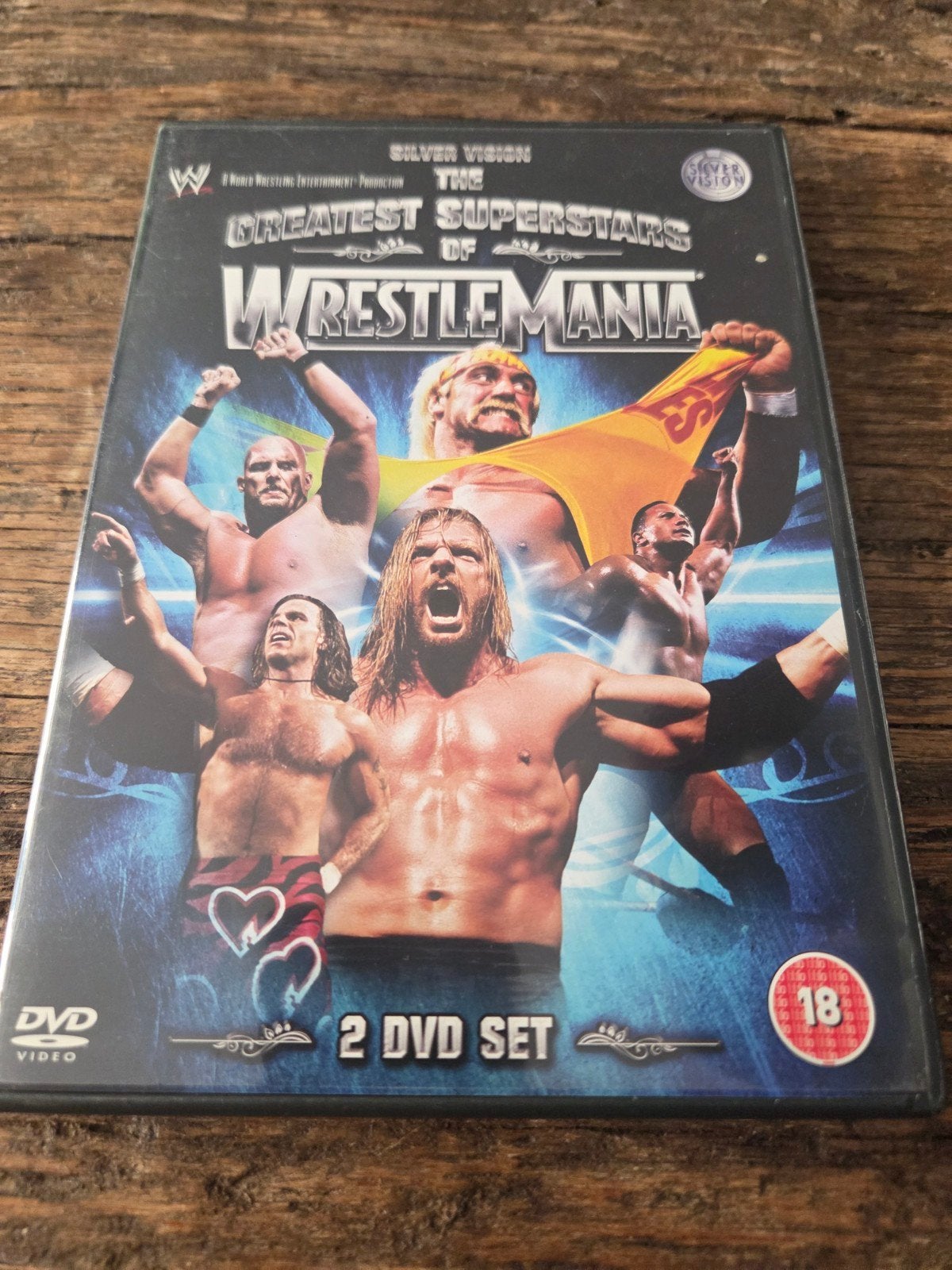 DVD: The Greatest Superstars of WrestleMania (WCW), Vanaf 18 jaar, Vechtsport, Compilatie, Ophalen of Verzenden