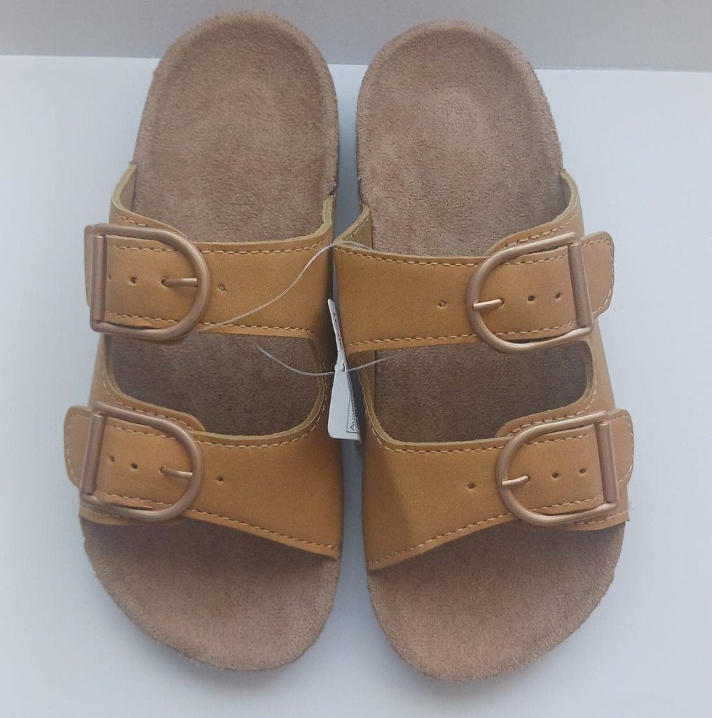 Slippers camelkleurig maat 30/31 NIEUW, Zeeman, Meisje, Overige typen, Nieuw