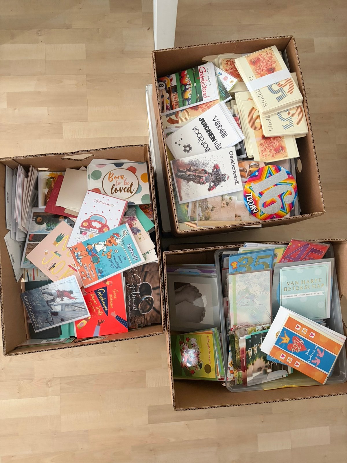 Partij wenskaarten, Diversen, Ophalen, Nieuw