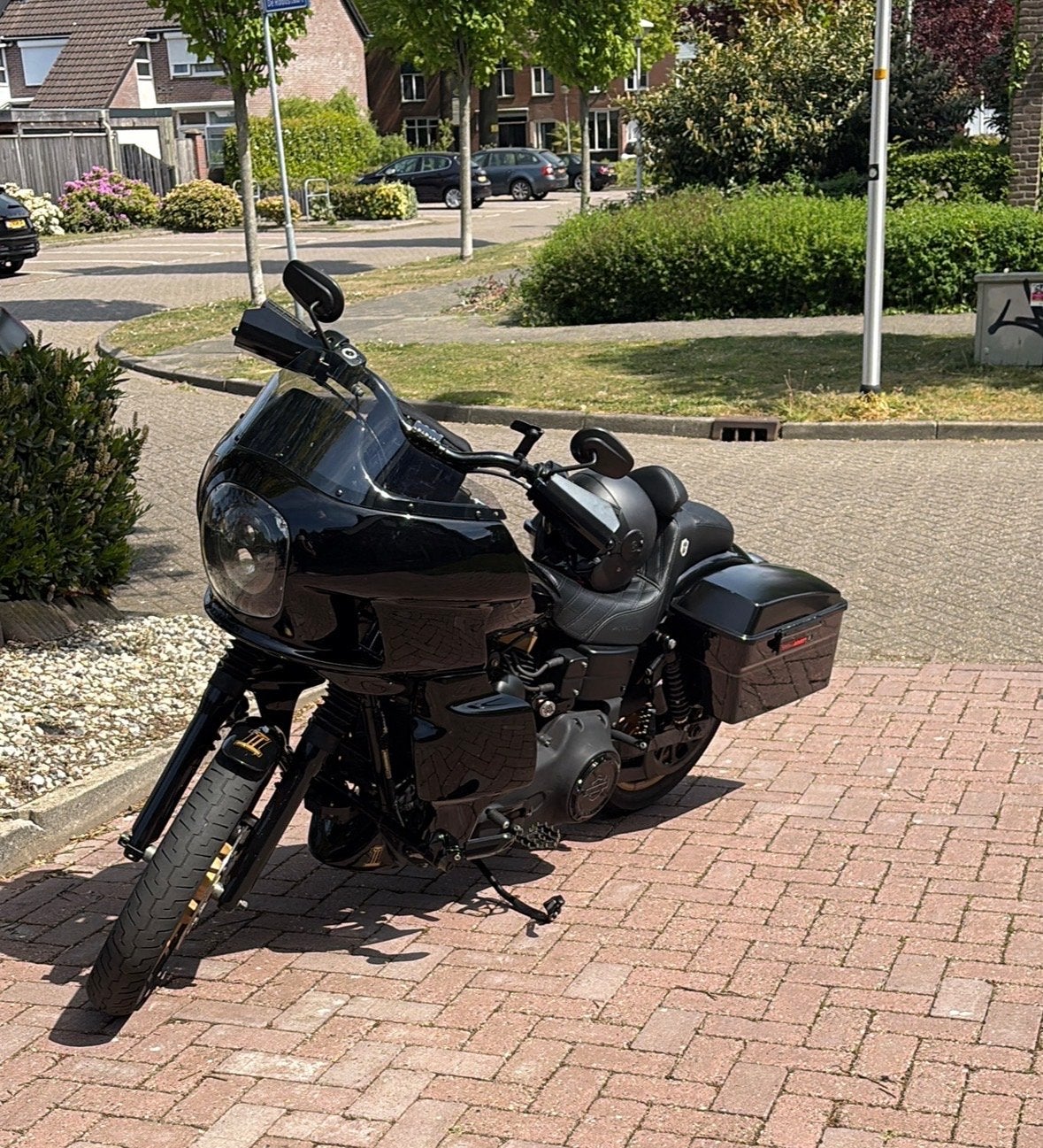 Harley-Davidson Dyna Street Bob 2006 met Dominator fairing, Motoren, Particulier, Gebruikt, Chopper