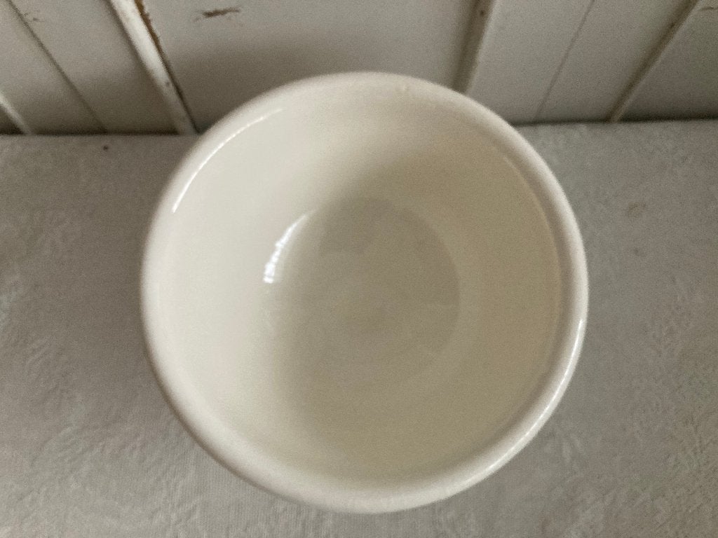 P. Regout / 2x Brocante witte beslagkom - beslagkommen, Ophalen of Verzenden