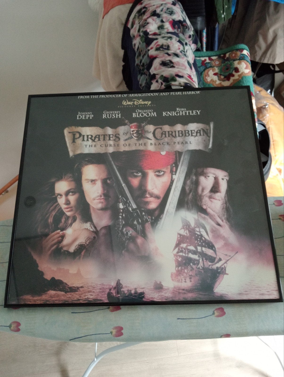 Orgineel Bioscoop poster film Pirates of the Caribbean, Ophalen, Zo goed als nieuw, Overige formaten