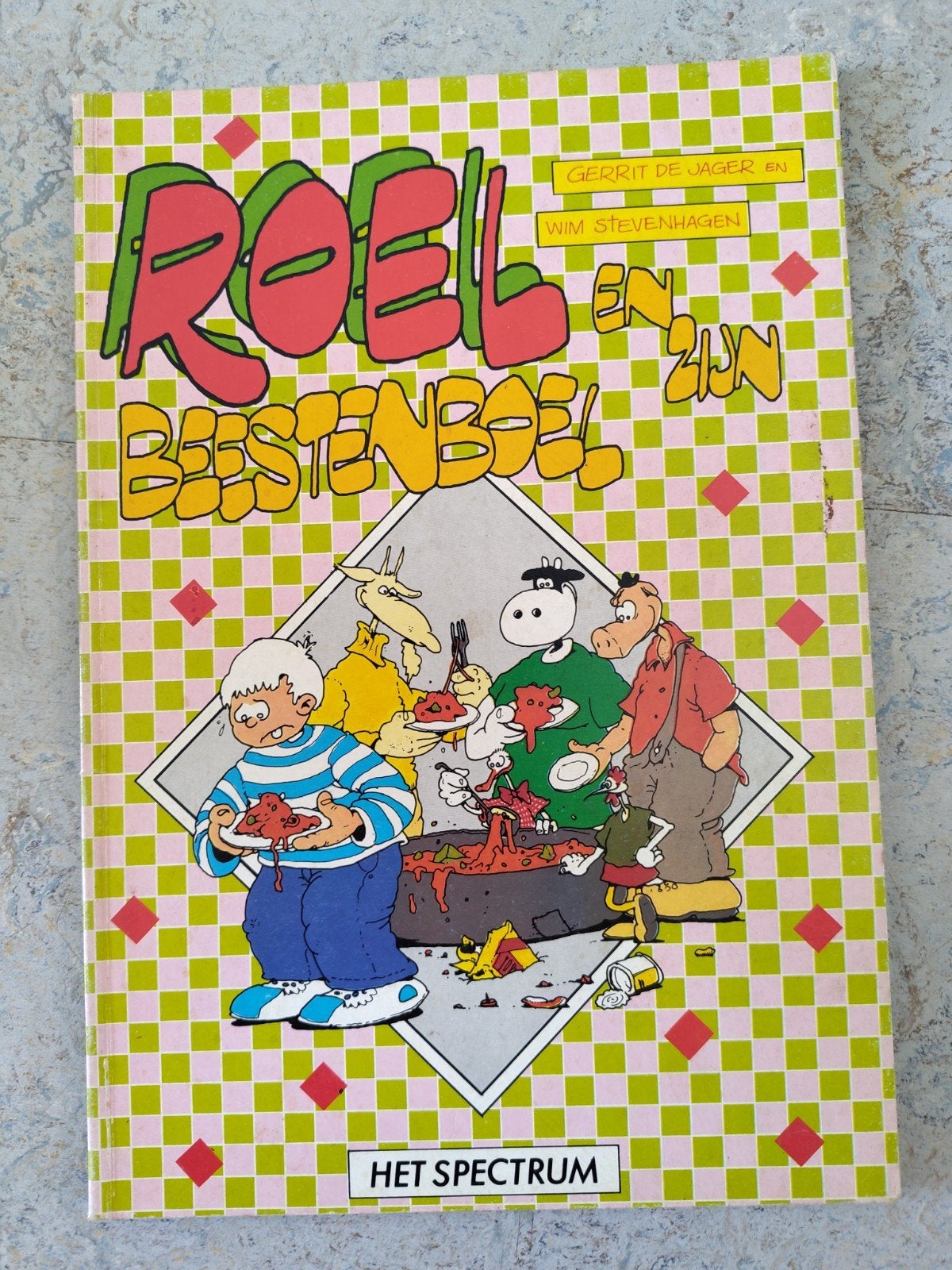 Roel en zijn Beestenboel - Gerrit de Jager & Wim Stevenhagen, Eén stripboek, Ophalen of Verzenden, Gelezen, Gerrit de Jager, Wim Stevenhagen