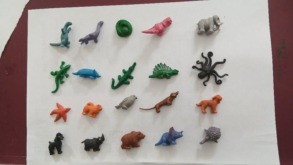 Schleich mini's 3, Verzamelen, Verzenden, Gebruikt, Overige soorten, Beeldje of Figuurtje