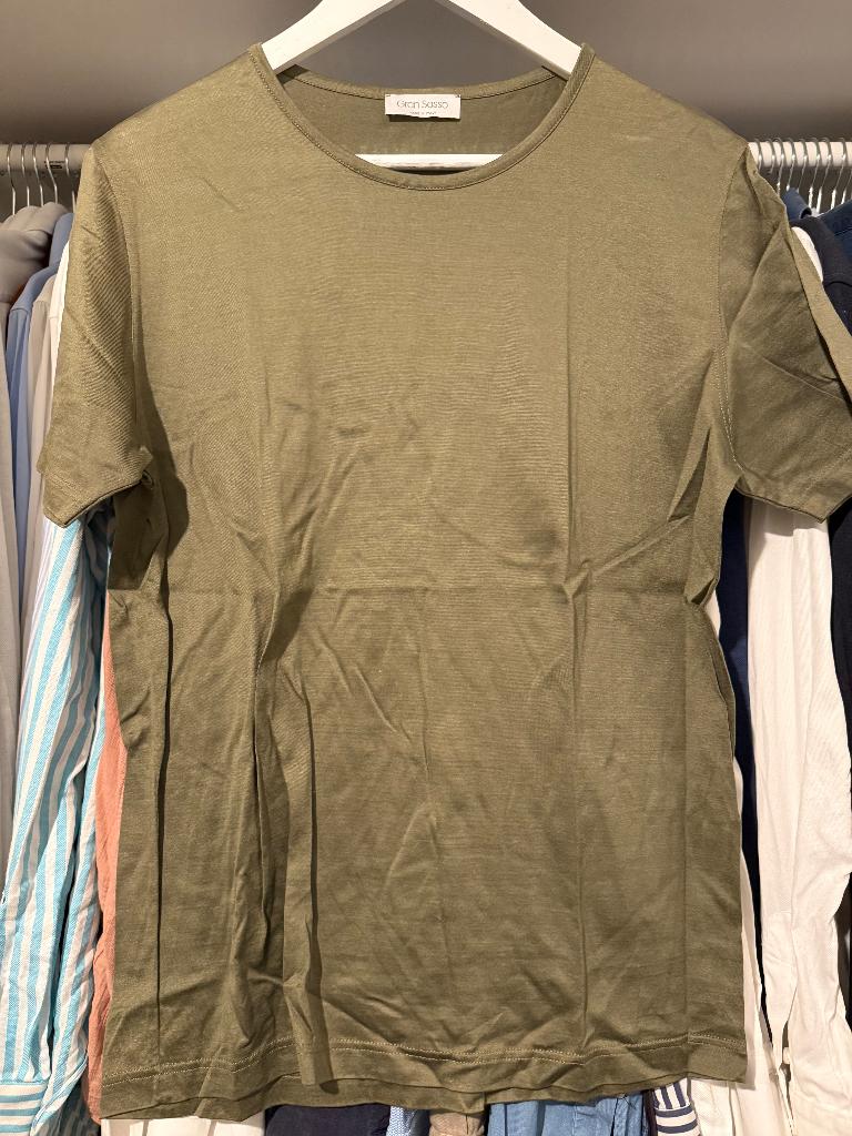 Gran Sasso T-Shirt, Kleding | Heren, Ophalen, Zo goed als nieuw, Maat 48/50 (M), Groen