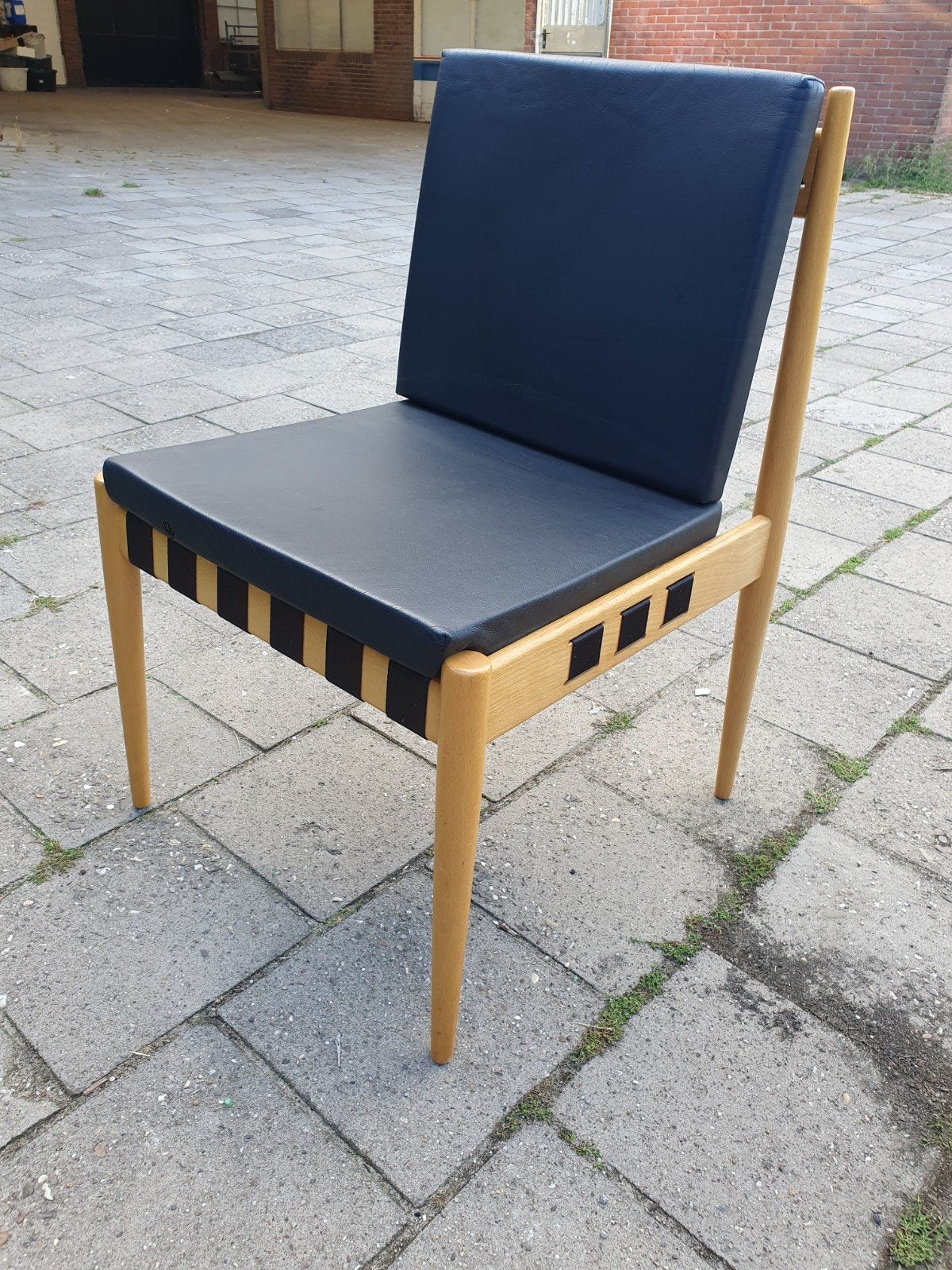 Vintage fauteui Danisch, Ophalen, Gebruikt, Hout, Sixties