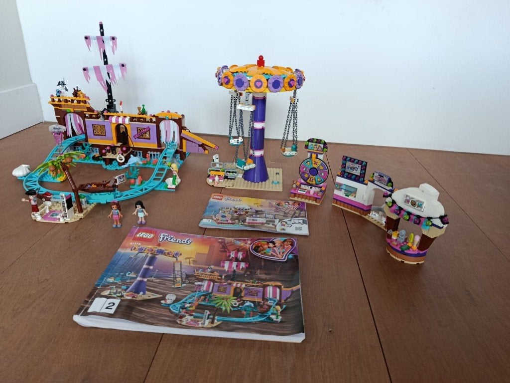 Lego Friends 41375 Heartlake City pier met kermis | Compleet, Lego, Friends, Ophalen of Verzenden, Zo goed als nieuw