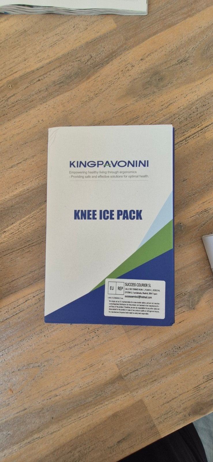 KINGPAVONINI Knie Ice Pack - Verlichting bij kniepijn, Ophalen of Verzenden, Nieuw, Lichaamsverzorging