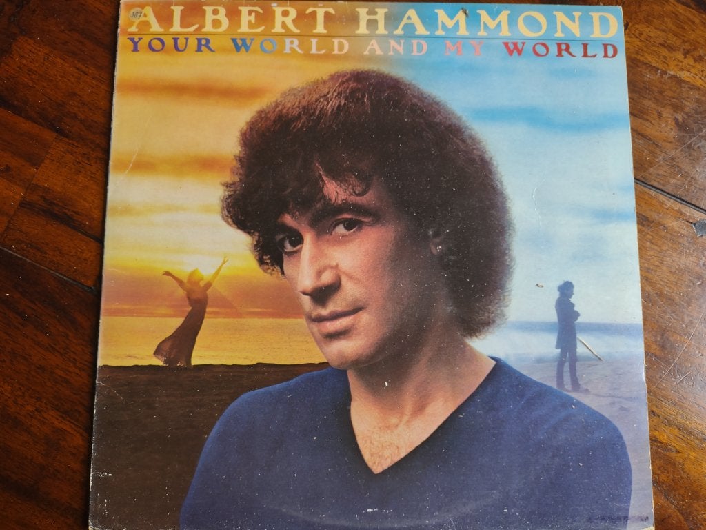 LP - Albert Hammond - Your world and my world, Ophalen of Verzenden, Zo goed als nieuw, 12 inch, Poprock