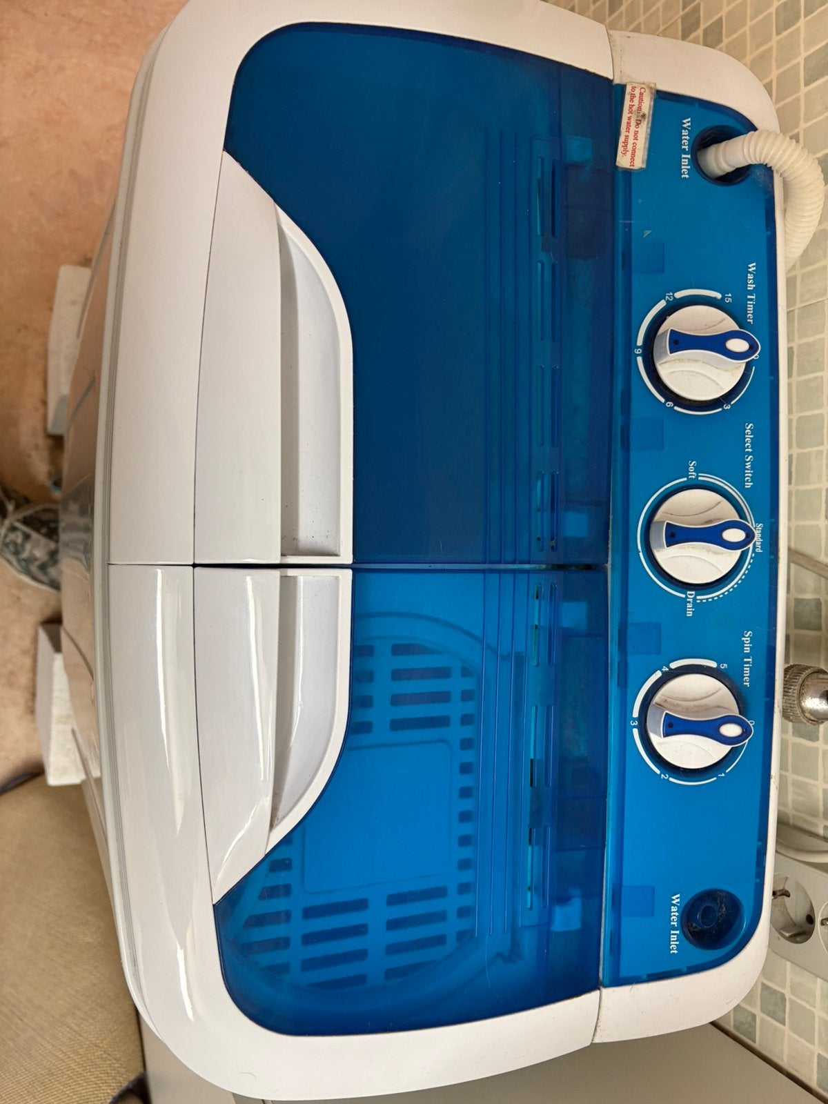 Kleine wasmachine., Auto-onderdelen, Ophalen, Nieuw, Voor, Bumper