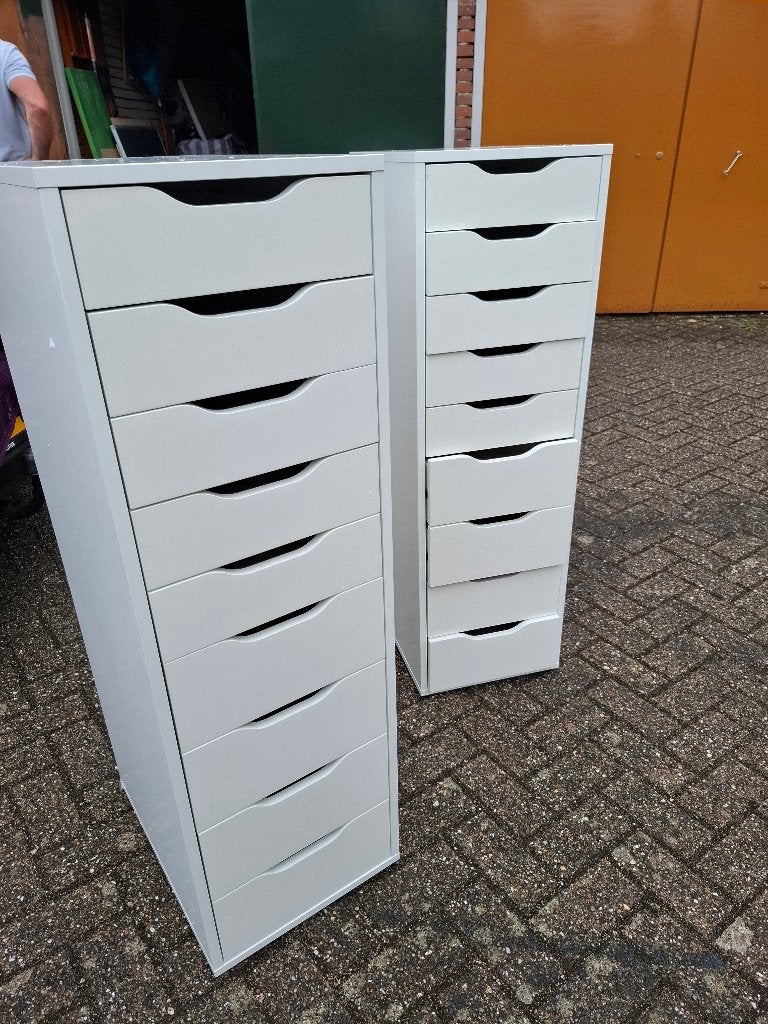 Alex ikea ladekast groot 1x, Ophalen, Minder dan 50 cm, 5 laden of meer, 100 tot 150 cm