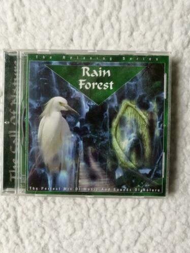 The Relaxing Series - Rain Forest (CD), Cd's en Dvd's, Cd's | Meditatie en Spiritualiteit, Ophalen of Verzenden, Gebruikt, Natuurgeluiden