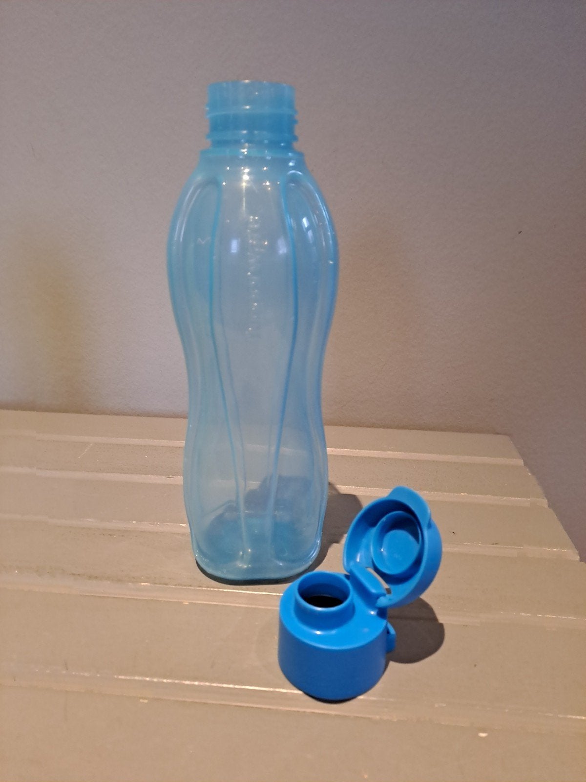 Tupperware Eco fles 500 ml Z.G.A.N., Blauw, 500 ml, Beker of Kan, Ophalen of Verzenden