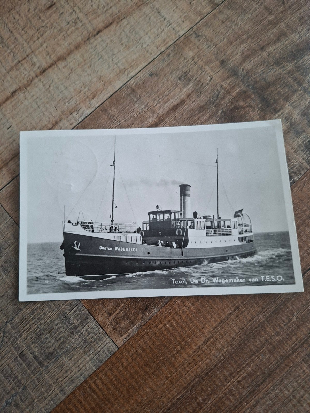 Texel, Ophalen of Verzenden, 1940 tot 1960, Gelopen, Waddeneilanden