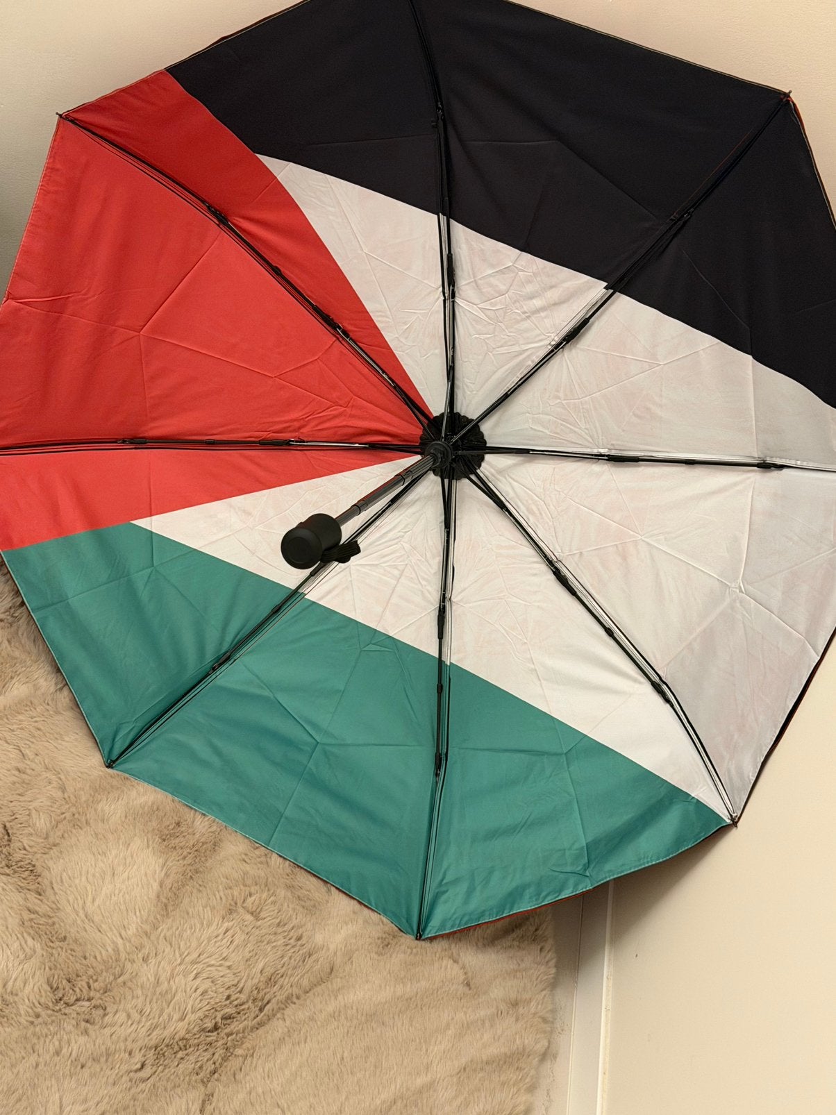 Palestina Paraplu – €24,95 incl. verzending, Sieraden, Tassen en Uiterlijk, Ophalen of Verzenden, Zo goed als nieuw, Rood